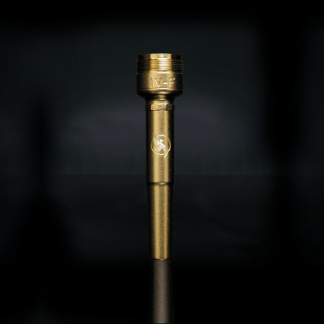 FENIX Trompetenmundstueck Body IV-F, vergoldet, sehr flacher Kelch, Innendurchmesser 16,2 mm